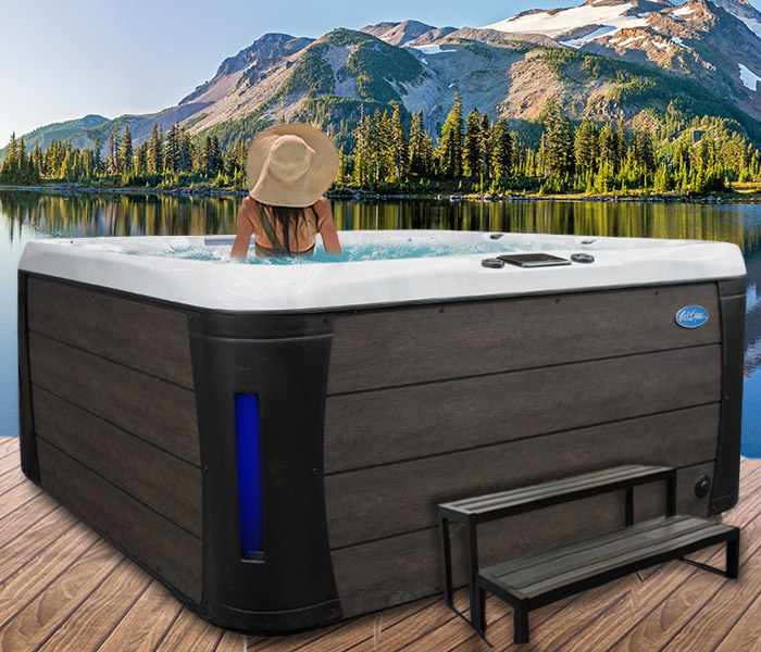 Calspas hot tub being used in a family setting - hot tubs spas for sale Odessa